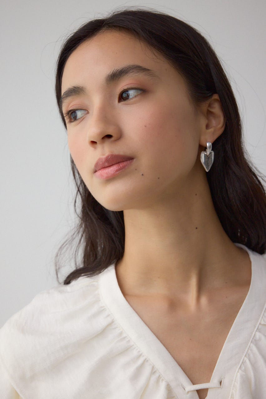 ピアス maumaumau Middle heart pierce (silver) – MAYU online store