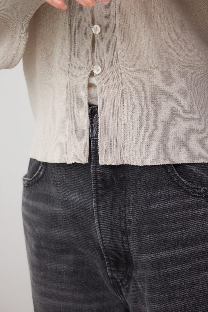 シアードルマンニットカーディガン L/GRY FREE