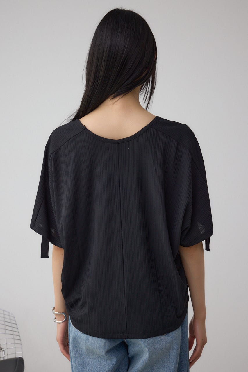 アイレットカットトップス BLK FREE