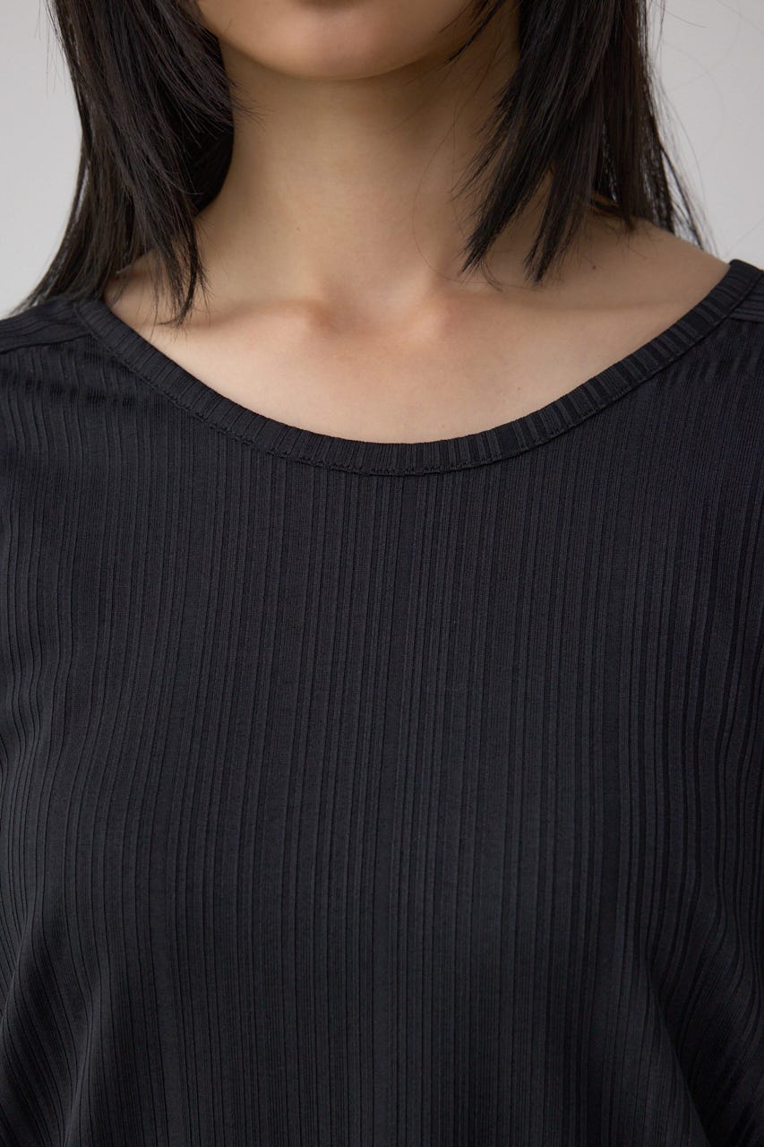 アイレットカットトップス BLK FREE