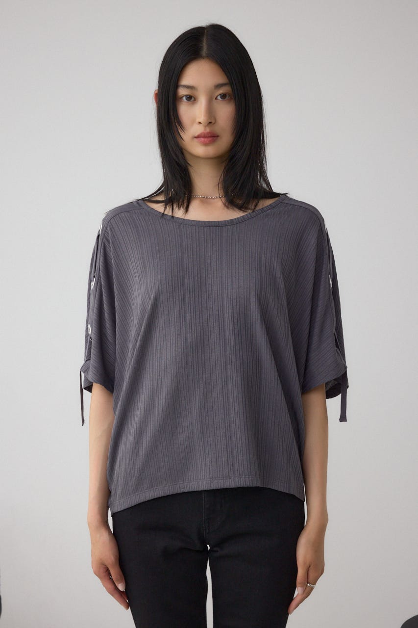アイレットカットトップス C.GRY FREE