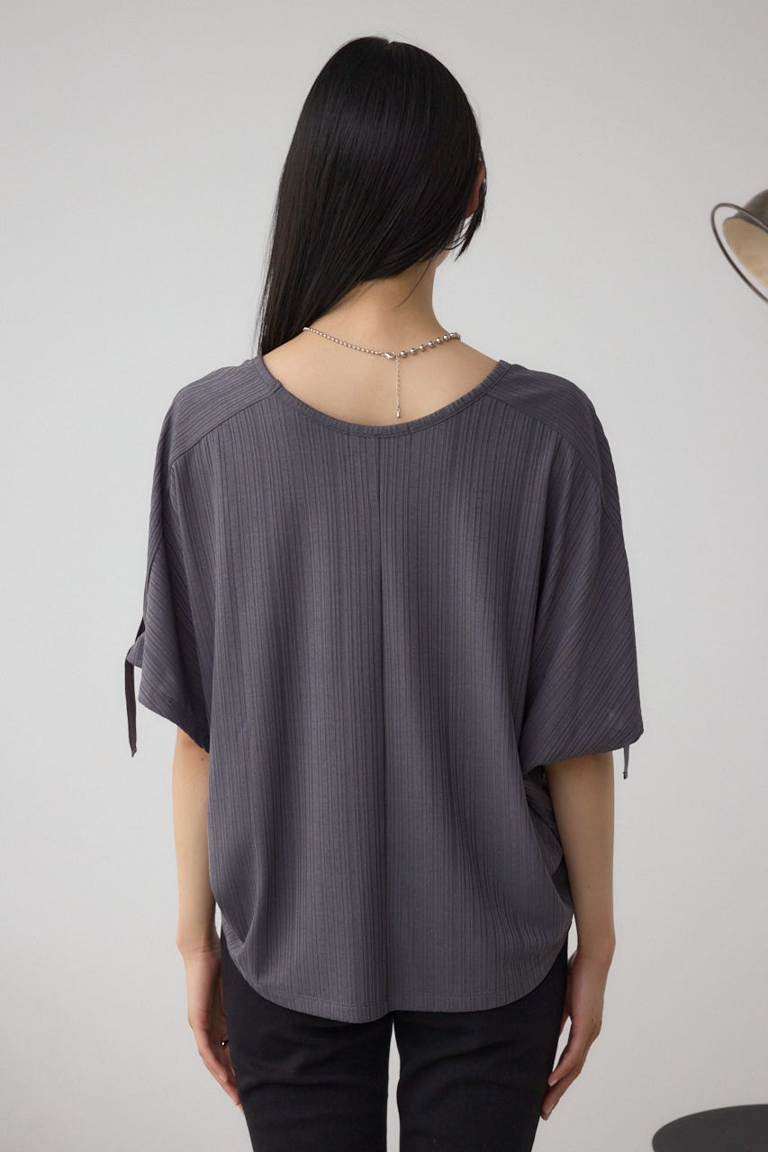 アイレットカットトップス C.GRY FREE