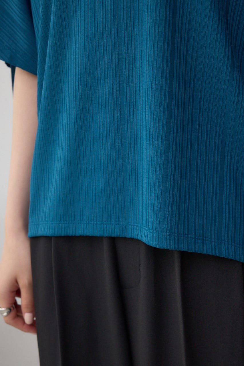 アイレットカットトップス D/BLU FREE