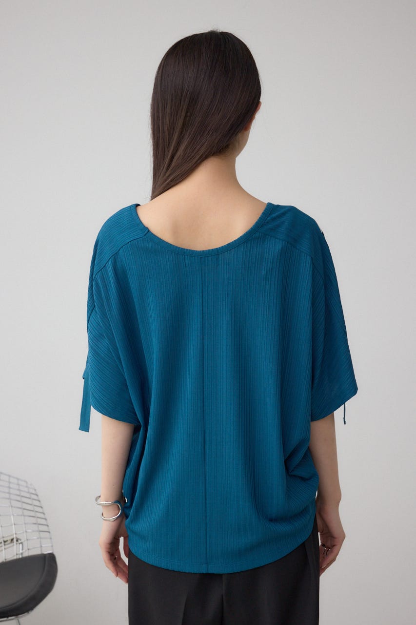 アイレットカットトップス D/BLU FREE