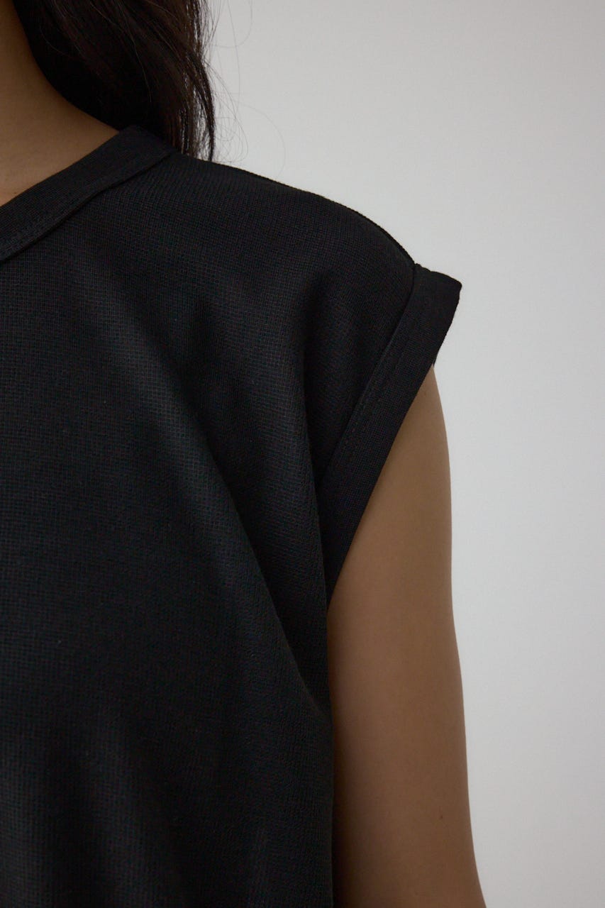AZUL BY MOUSSY | シアーワッフルノースリーブTシャツ (タンク