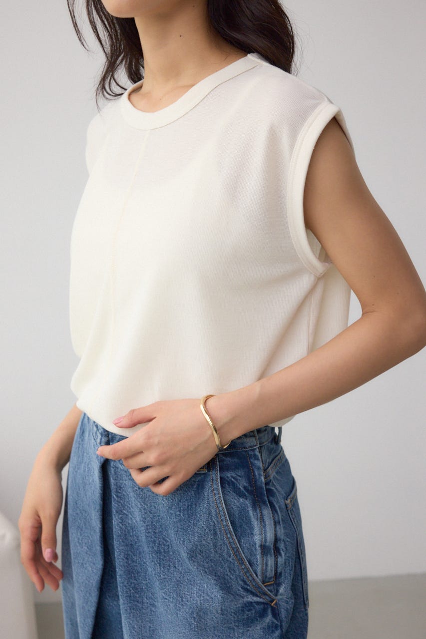 【R13】ノースリーブミディ AZUL BY MOUSSY | C/Tシャーベットノースリーブトップス (タンク