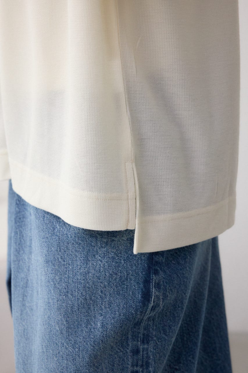 AZUL BY MOUSSY | シアーワッフルノースリーブTシャツ (タンク