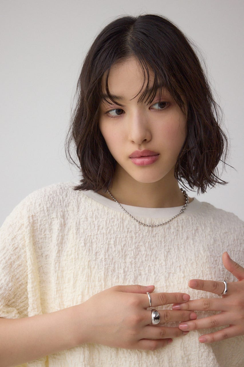 カットジャカードトップス IVOY FREE