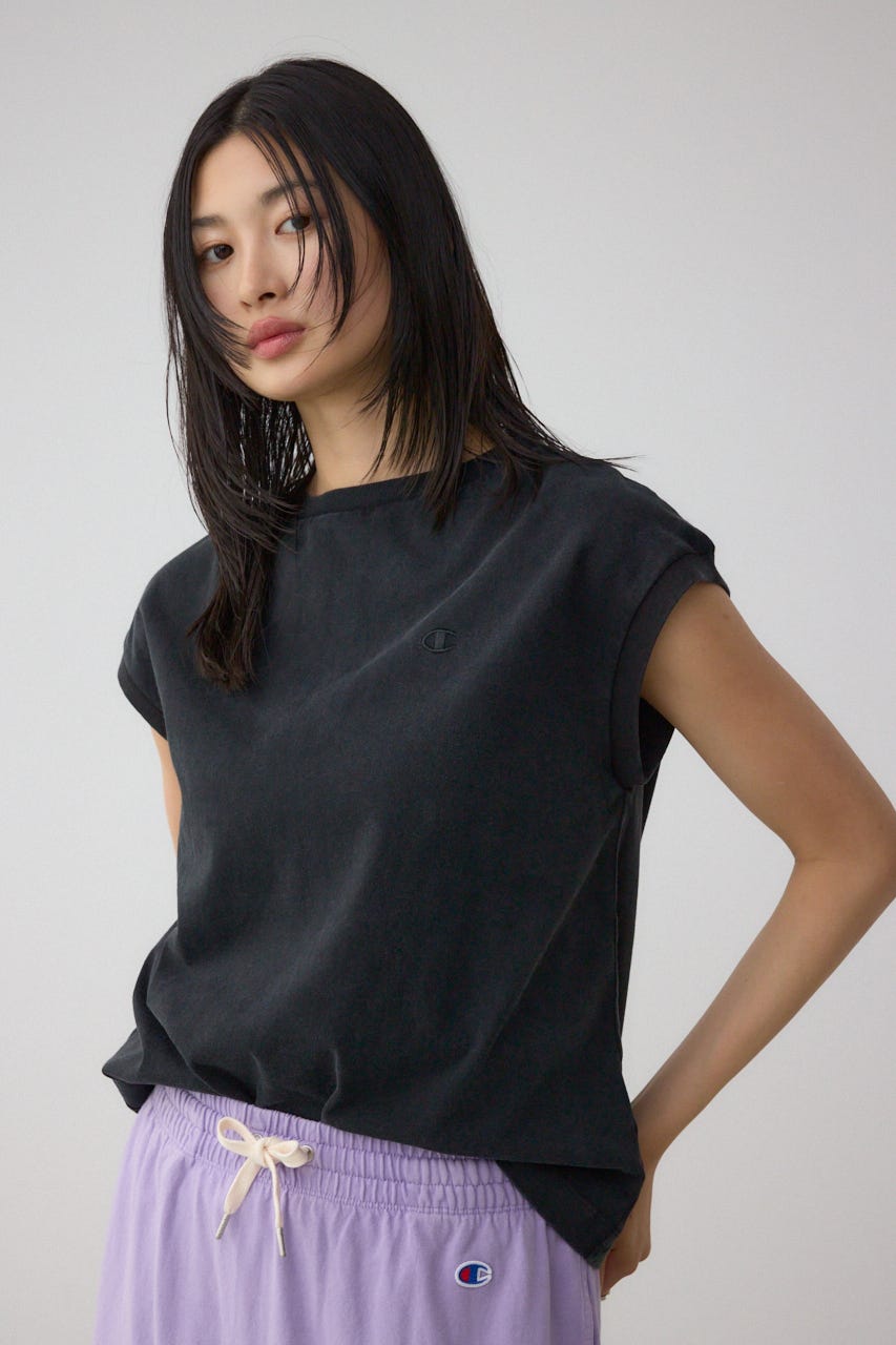 Champion SLEEVELESS SHIRT BLK M