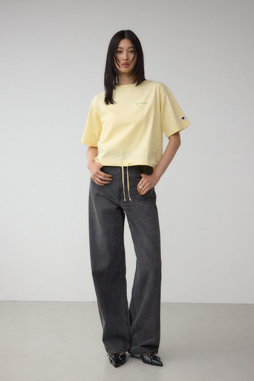 Champion SHORT SLEEVE T-SHIRT YEL M