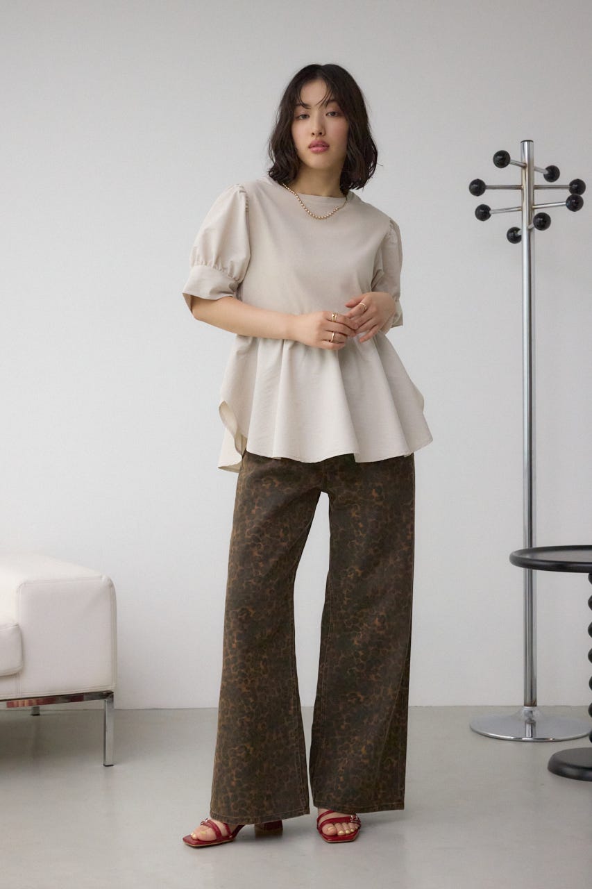 期間限定セール！ M'S GRACY リブ編みペブラムトップス 38 中古・古着通販】M'S GRACY (エムズグレイシー) ツィードライク