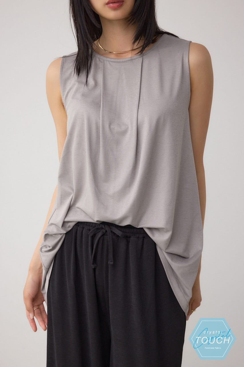 【R13】ノースリーブミディ AZUL BY MOUSSY | C/Tシャーベットノースリーブトップス (タンク