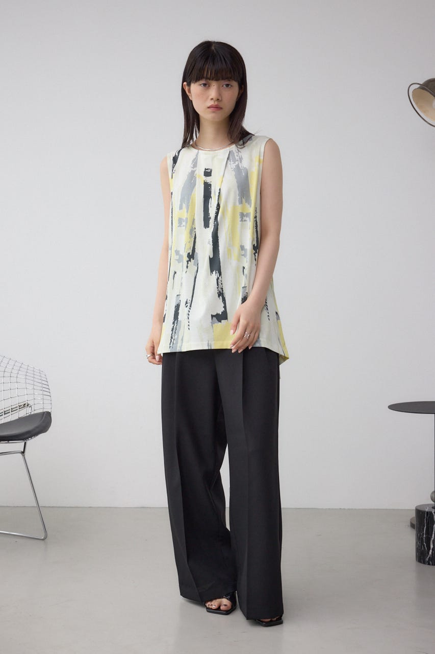 AZUL BY MOUSSY | C/Tシャーベットノースリーブトップス (タンク