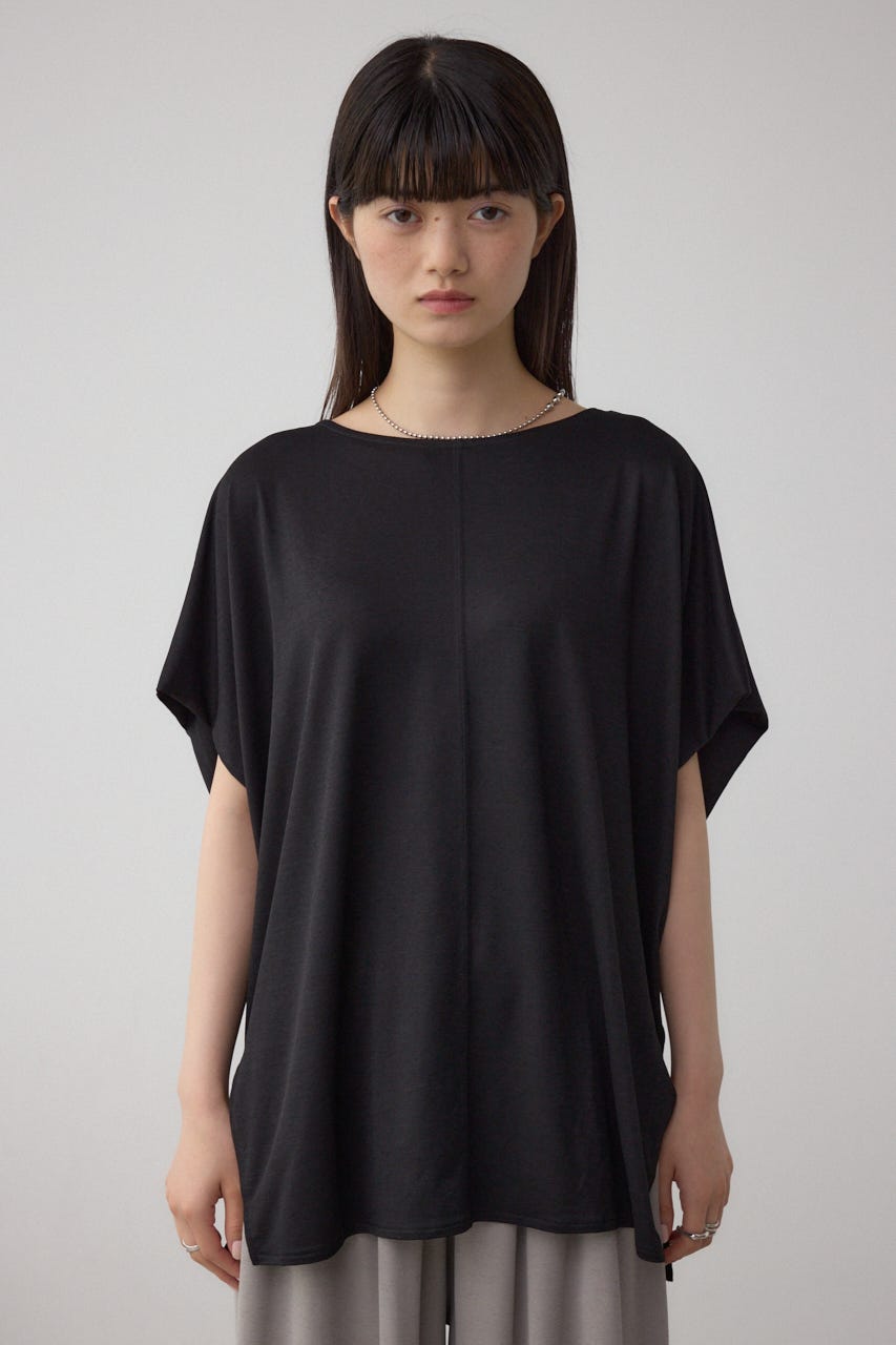 完売　アドミラル　ピンタックフレアスリーブティー　希少　Sサイズ AZUL BY MOUSSY | シアーネックリブトップス (Tシャツ