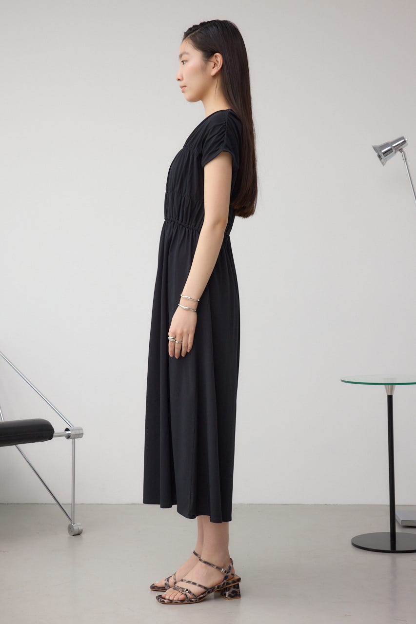 ワンピース I BLUES FW24 SCALA (2427326012200 010) AZUL BY MOUSSY | フロントタックカットワンピース (ワンピース