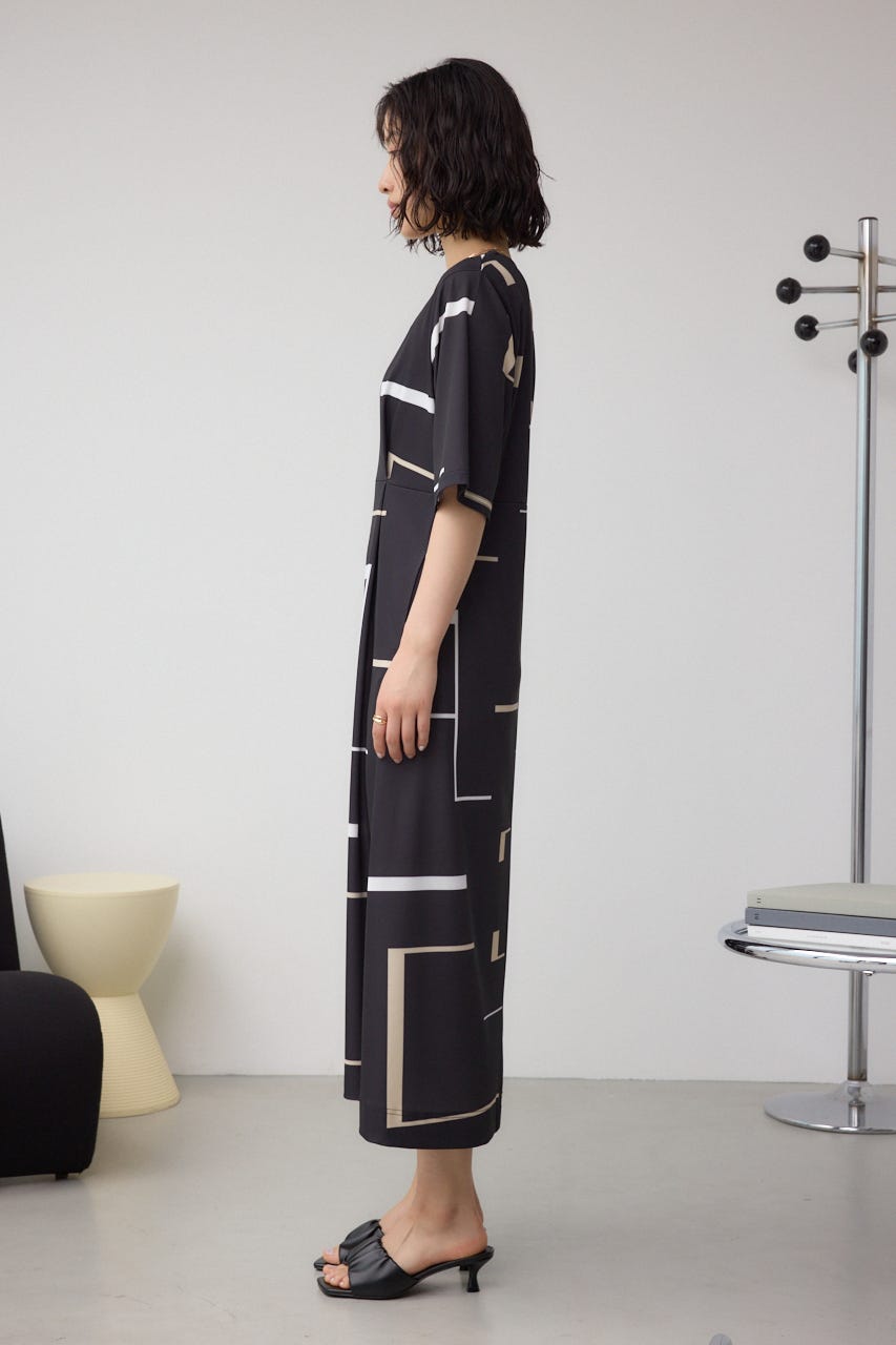 AZUL BY MOUSSY | C/Tアイシーフィールワンピース (ワンピース