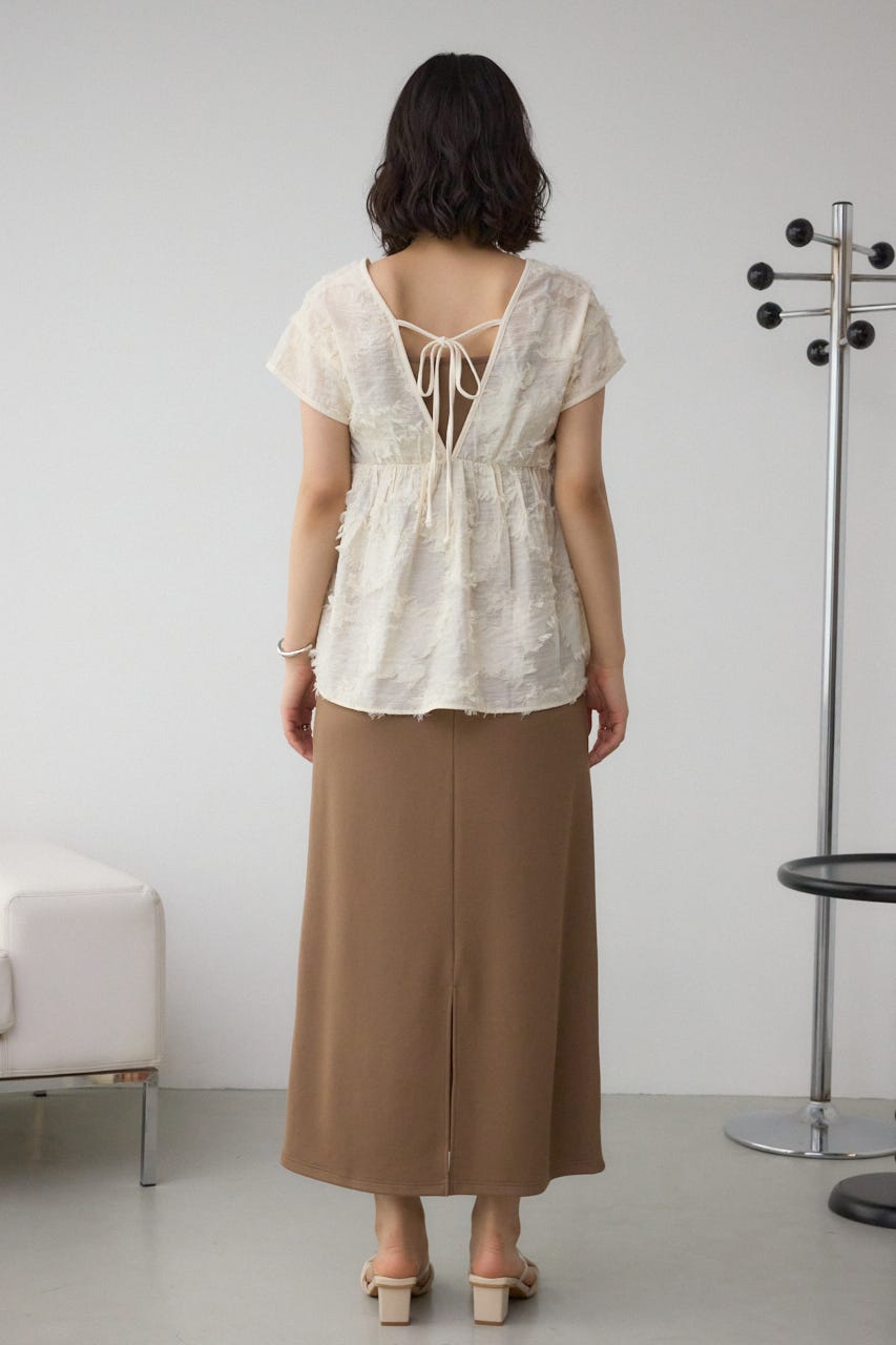 ビスチェレイヤードキャミワンピース BRN M