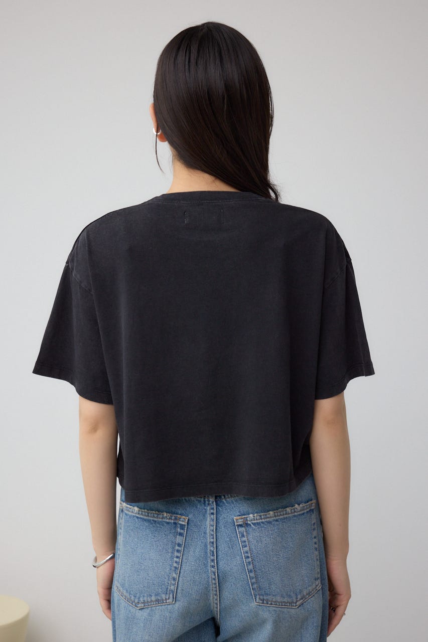 カコウプリントTシャツ C.GRY M