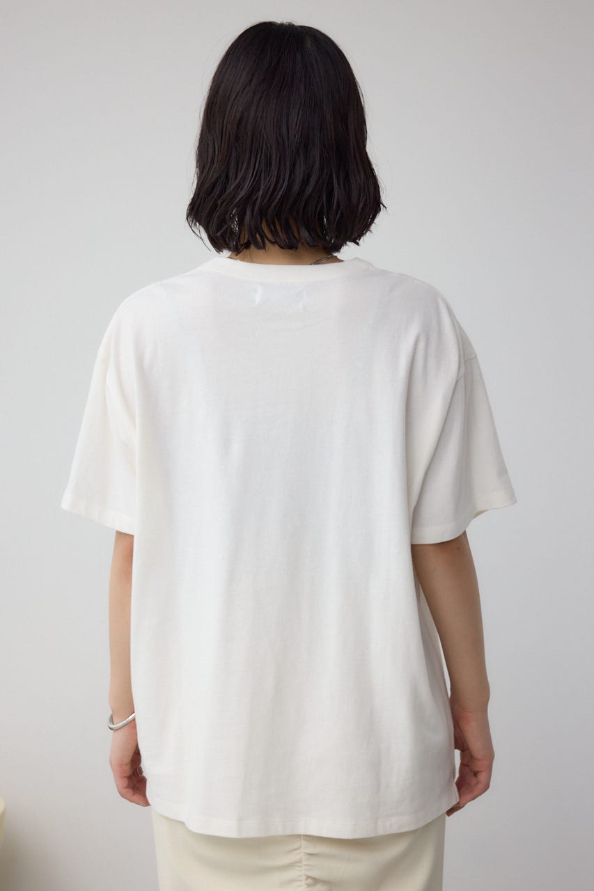 カコウプリントTシャツ IVOY S