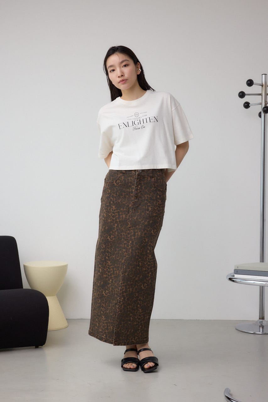 カコウプリントTシャツ IVOY S