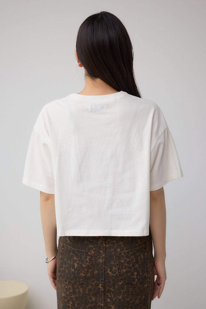 カコウプリントTシャツ IVOY S