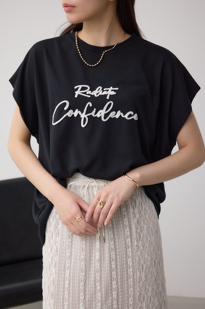 シシュウロゴTシャツ BLK FREE