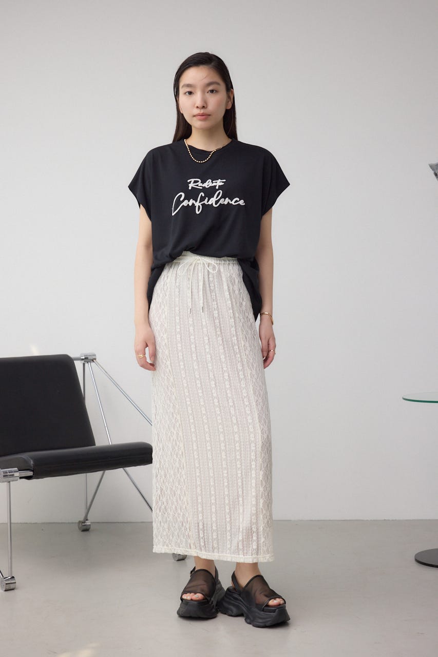 シシュウロゴTシャツ BLK FREE