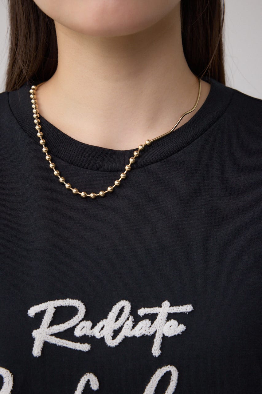 シシュウロゴTシャツ BLK FREE