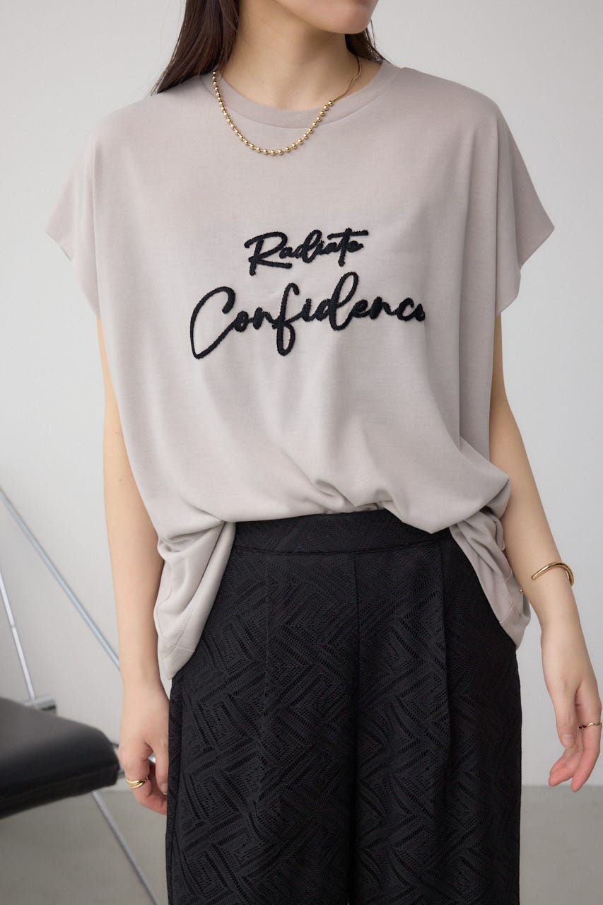 シシュウロゴTシャツ L/GRY FREE