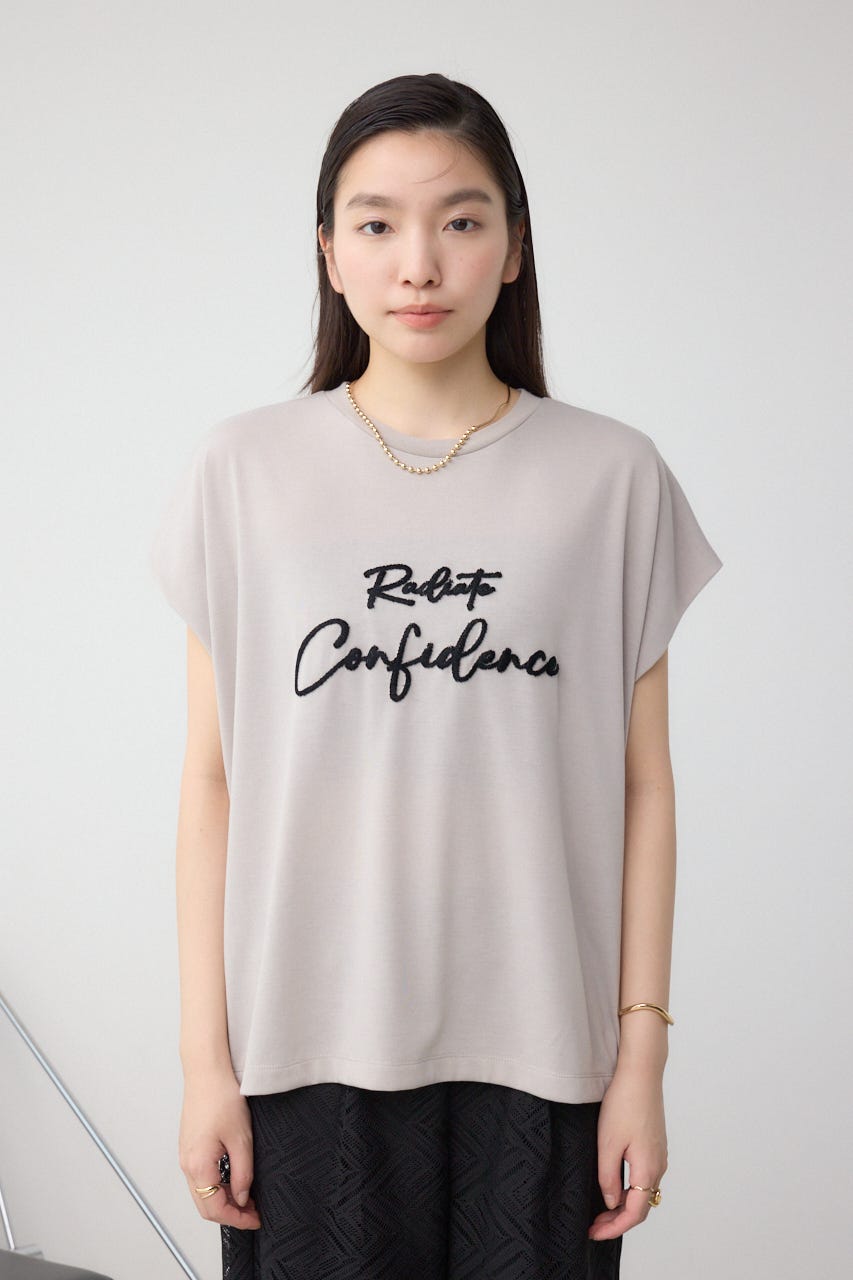 シシュウロゴTシャツ L/GRY FREE