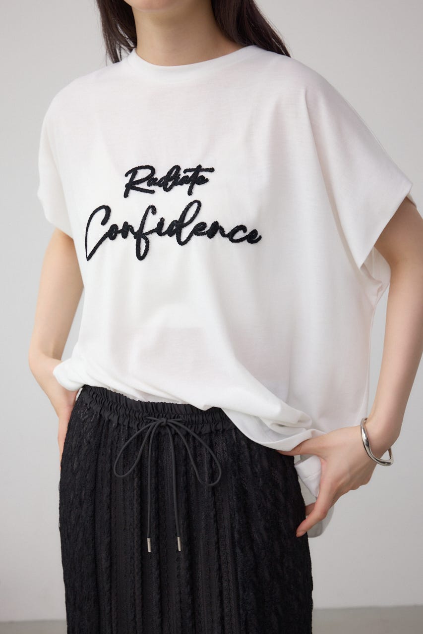 シシュウロゴTシャツ WHT FREE