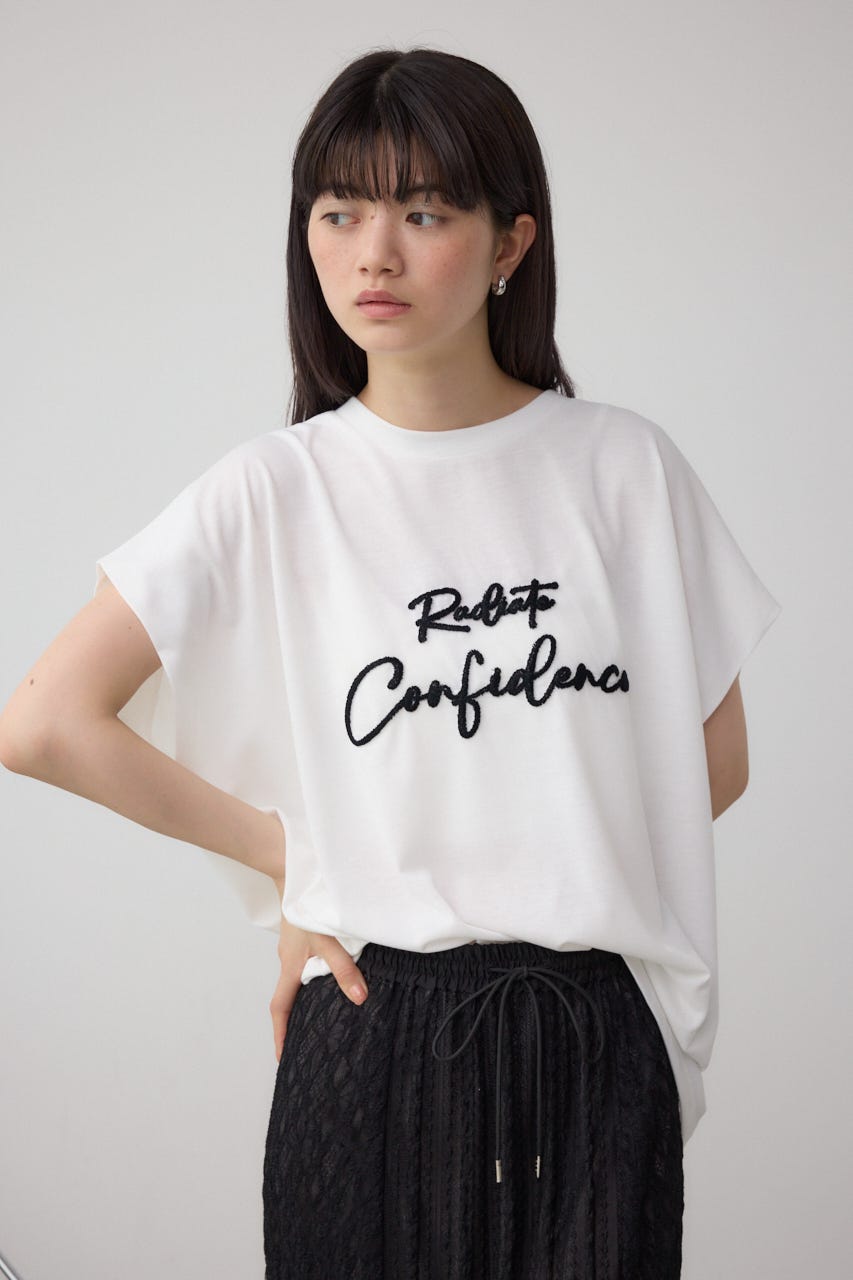 シシュウロゴTシャツ WHT FREE