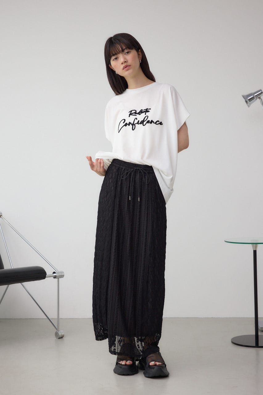 シシュウロゴTシャツ WHT FREE