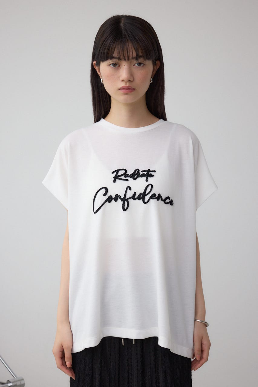 シシュウロゴTシャツ WHT FREE