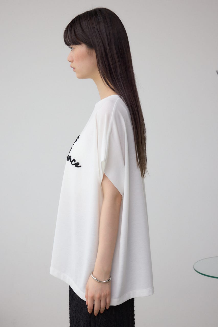 シシュウロゴTシャツ WHT FREE