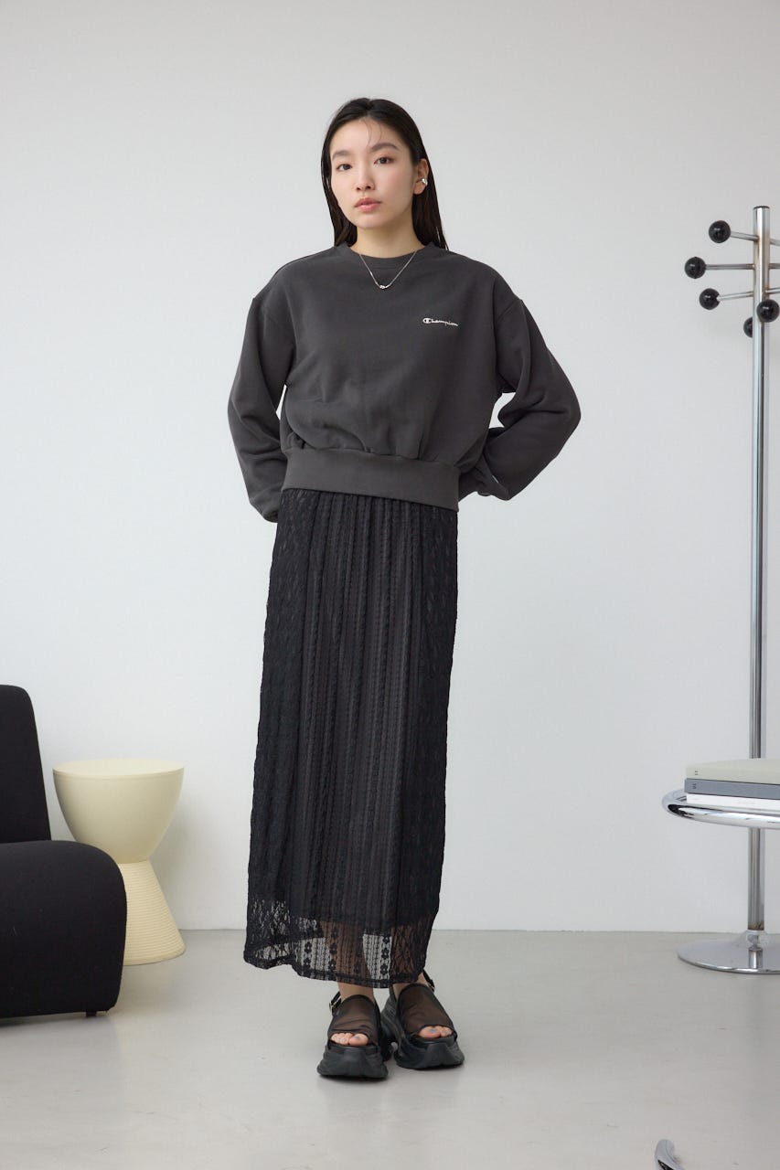 Champion CREW NECK SWEATSHIRT BLK M