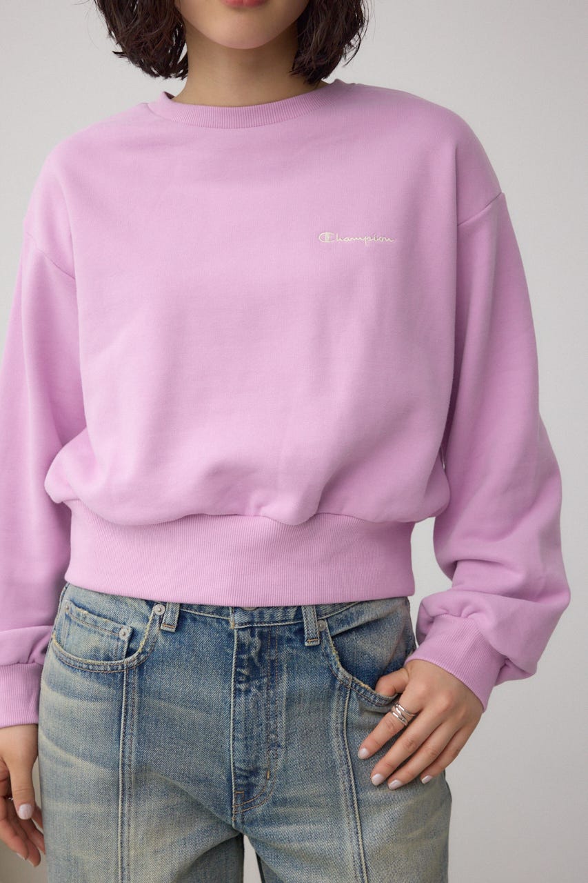 Champion CREW NECK SWEATSHIRT PUR M