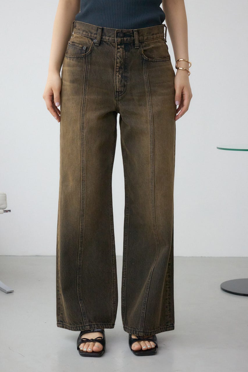AZUL DENIM ヴィンテージワイドデニム BLK M