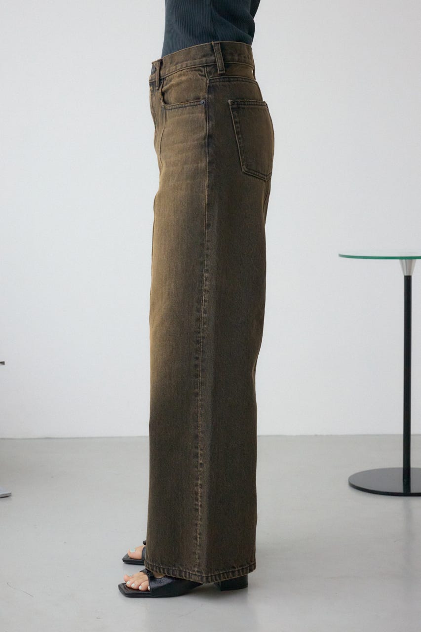 AZUL DENIM ヴィンテージワイドデニム BLK M