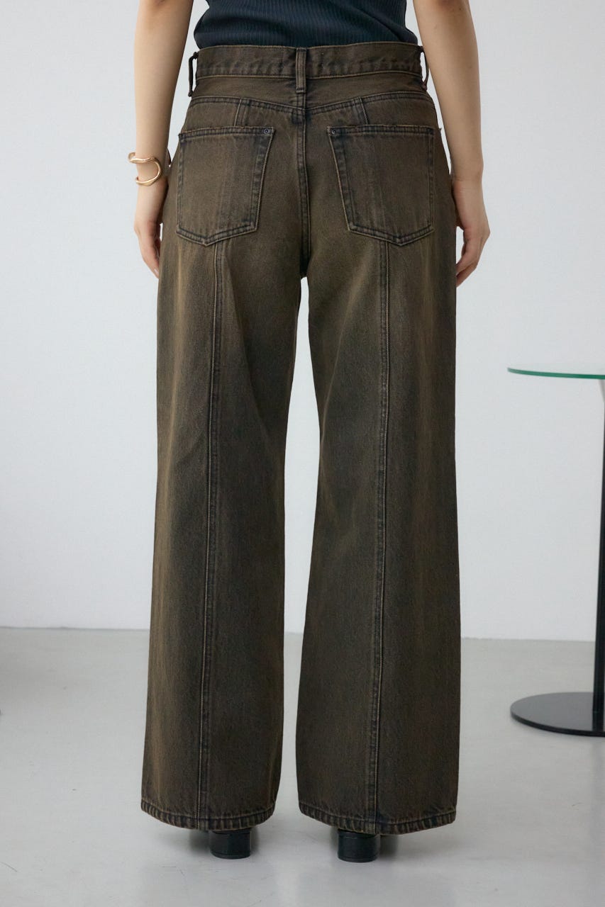 AZUL DENIM ヴィンテージワイドデニム BLK M