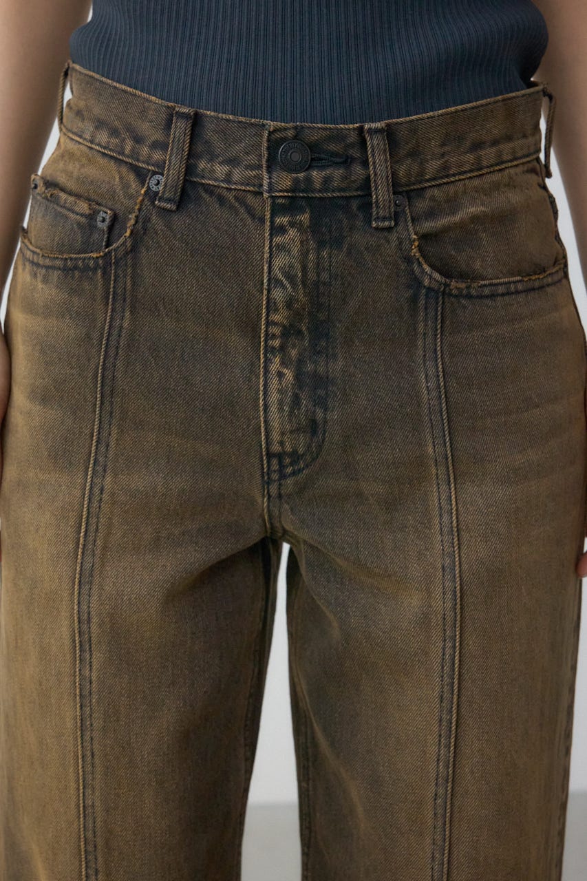 AZUL DENIM ヴィンテージワイドデニム BLK M
