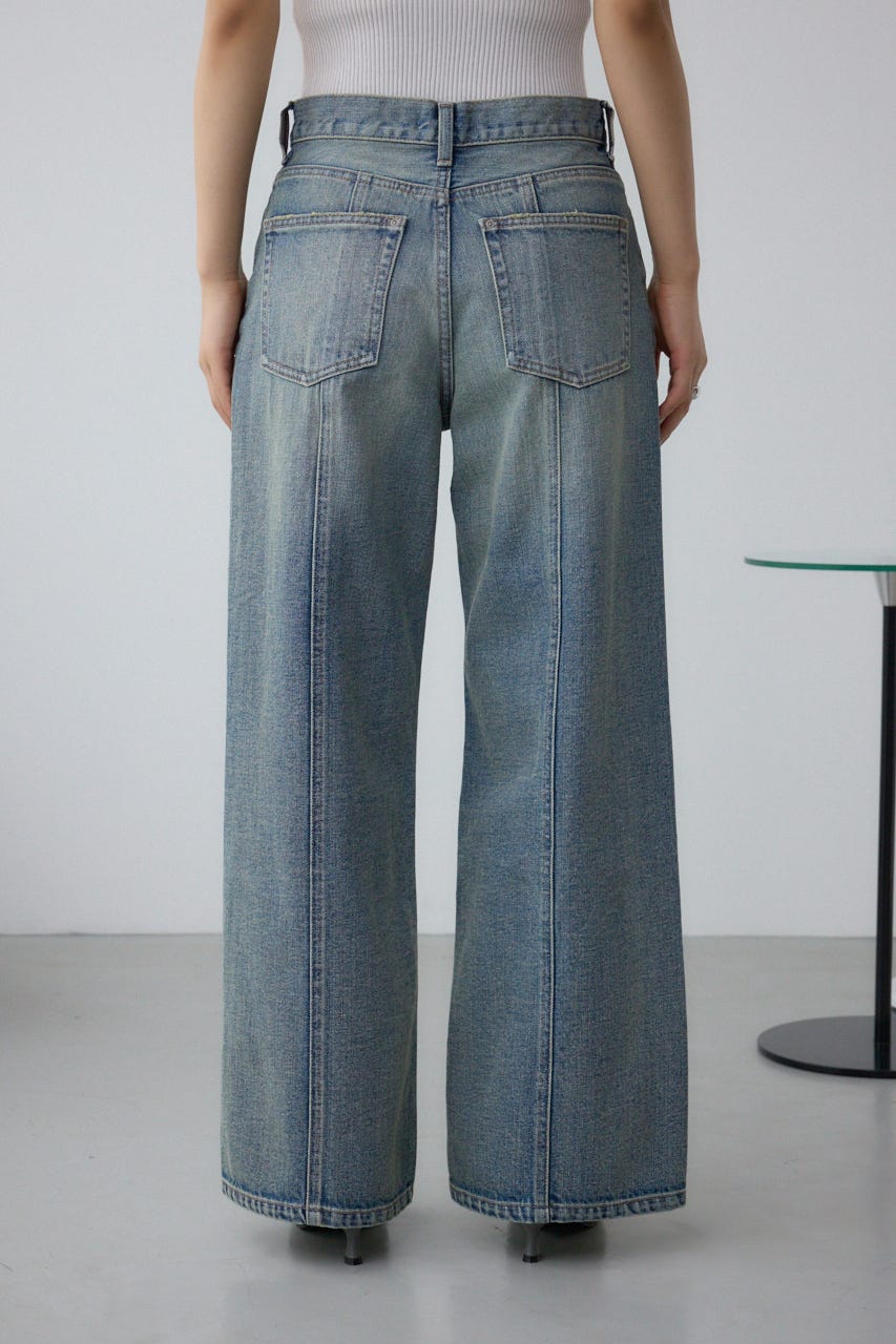 AZUL DENIM ヴィンテージワイドデニム L/BLU M