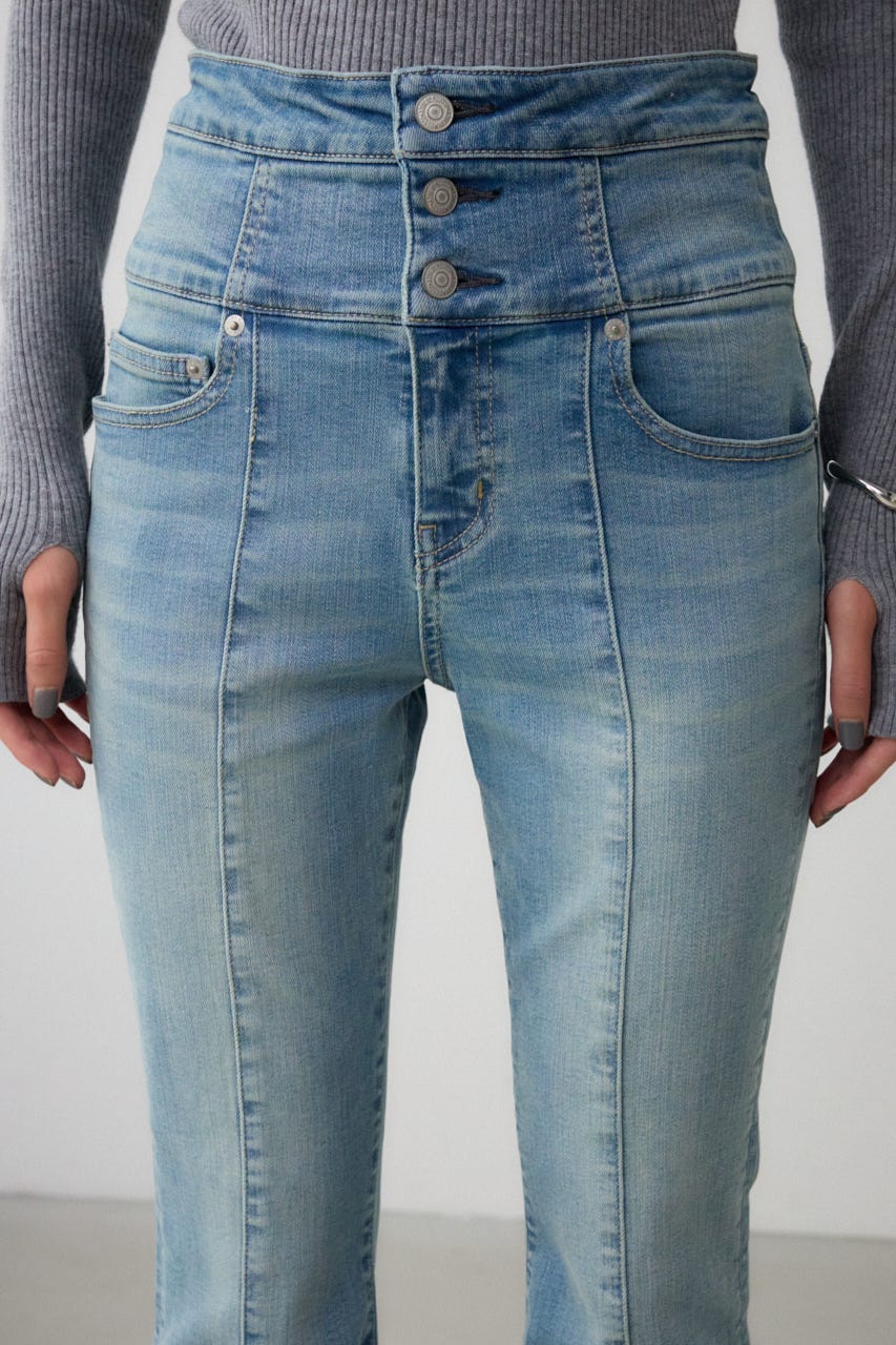 BLUEMARBLE フレアデニム AZUL BY MOUSSY | AZUL DENIM スウィッチングフレアデニム