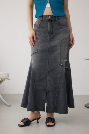 BLACK BY MOUSSY | □PUNA vintage long denim (ストレート ) |SHEL