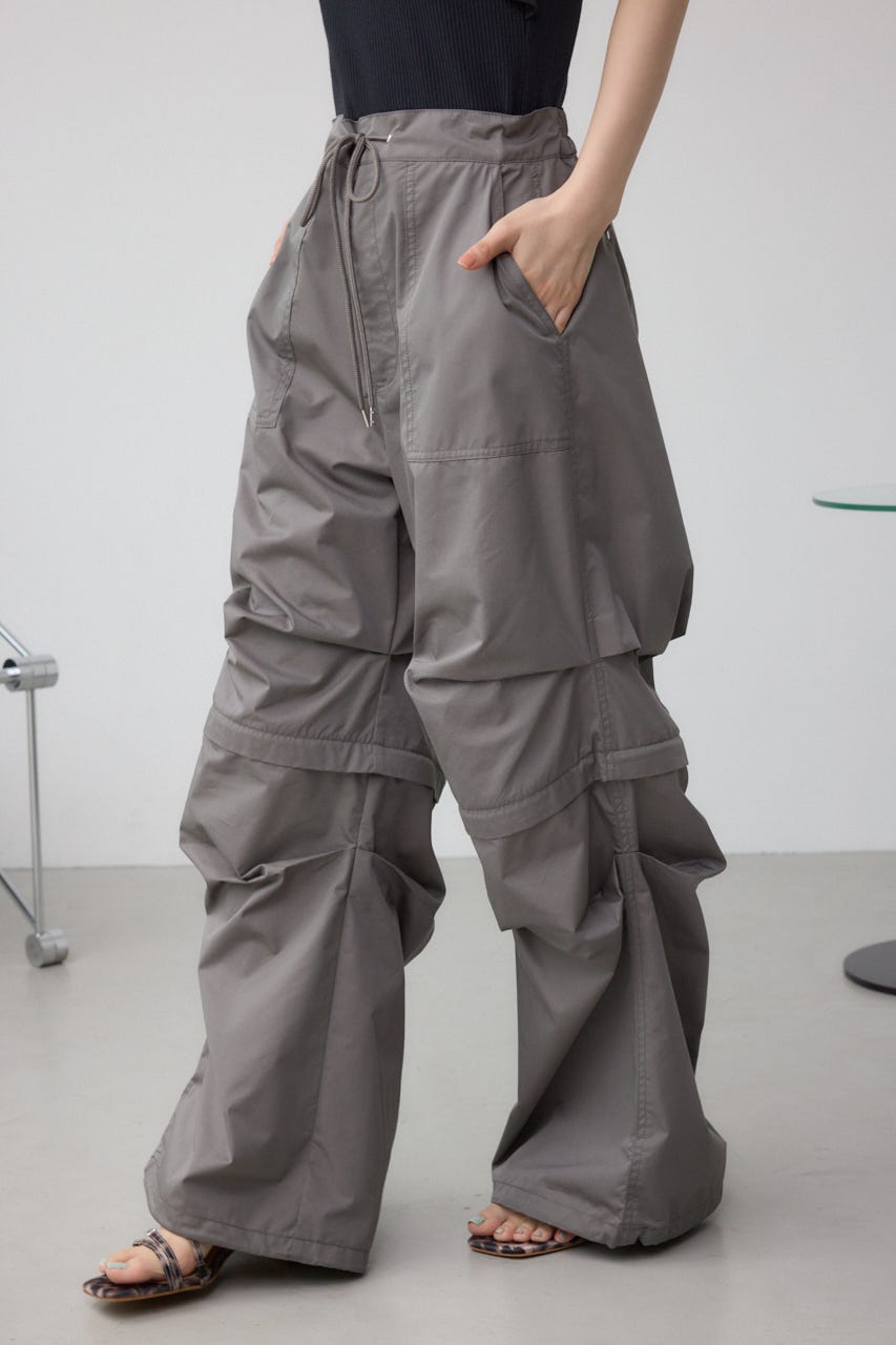 SIDE LACE UP PARACHUTE パンツ　MOUSSY moussy｜SIDE LACE UP PARACHUTE パンツ | Rakuten Fashion(楽天