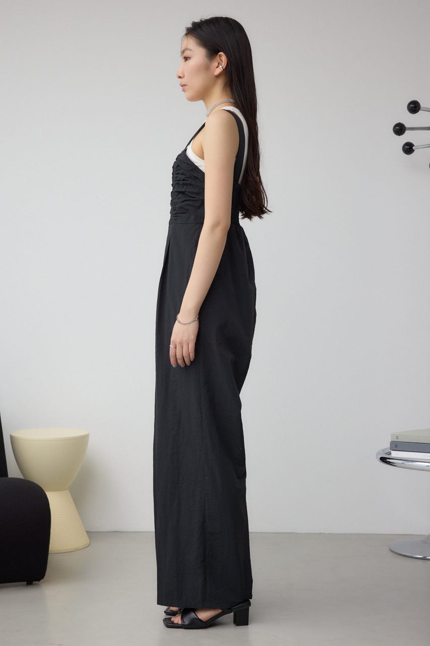 ギャザービスチェオールインワン BLK S