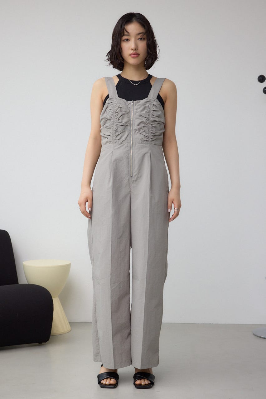 ギャザービスチェオールインワン GRY M