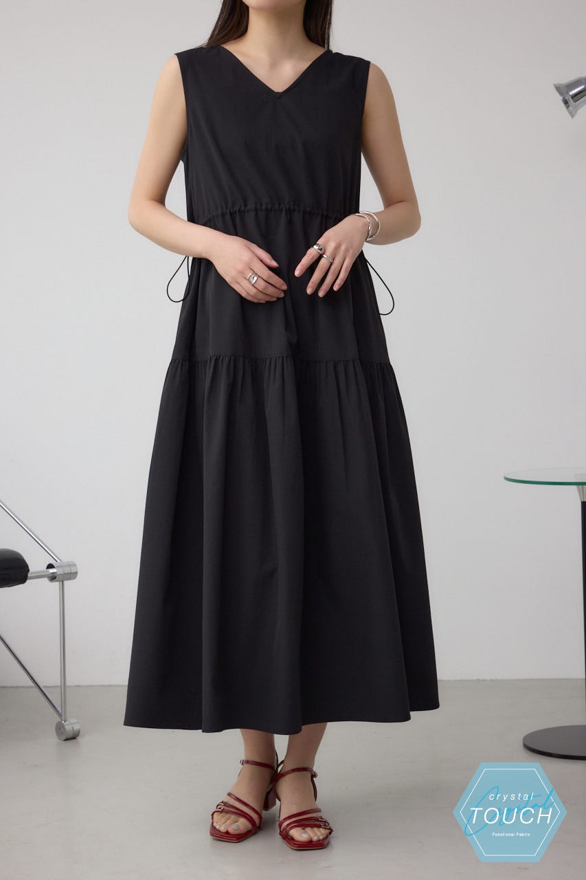 値下げ　ビアズリー ドロストＴワンピース ビアズリー BEARDSLEY ドロストTワンピース （black