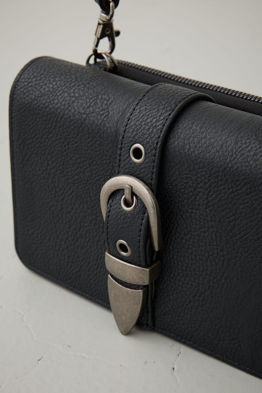 ウエスタンベルトウォレットバッグ BLK FREE