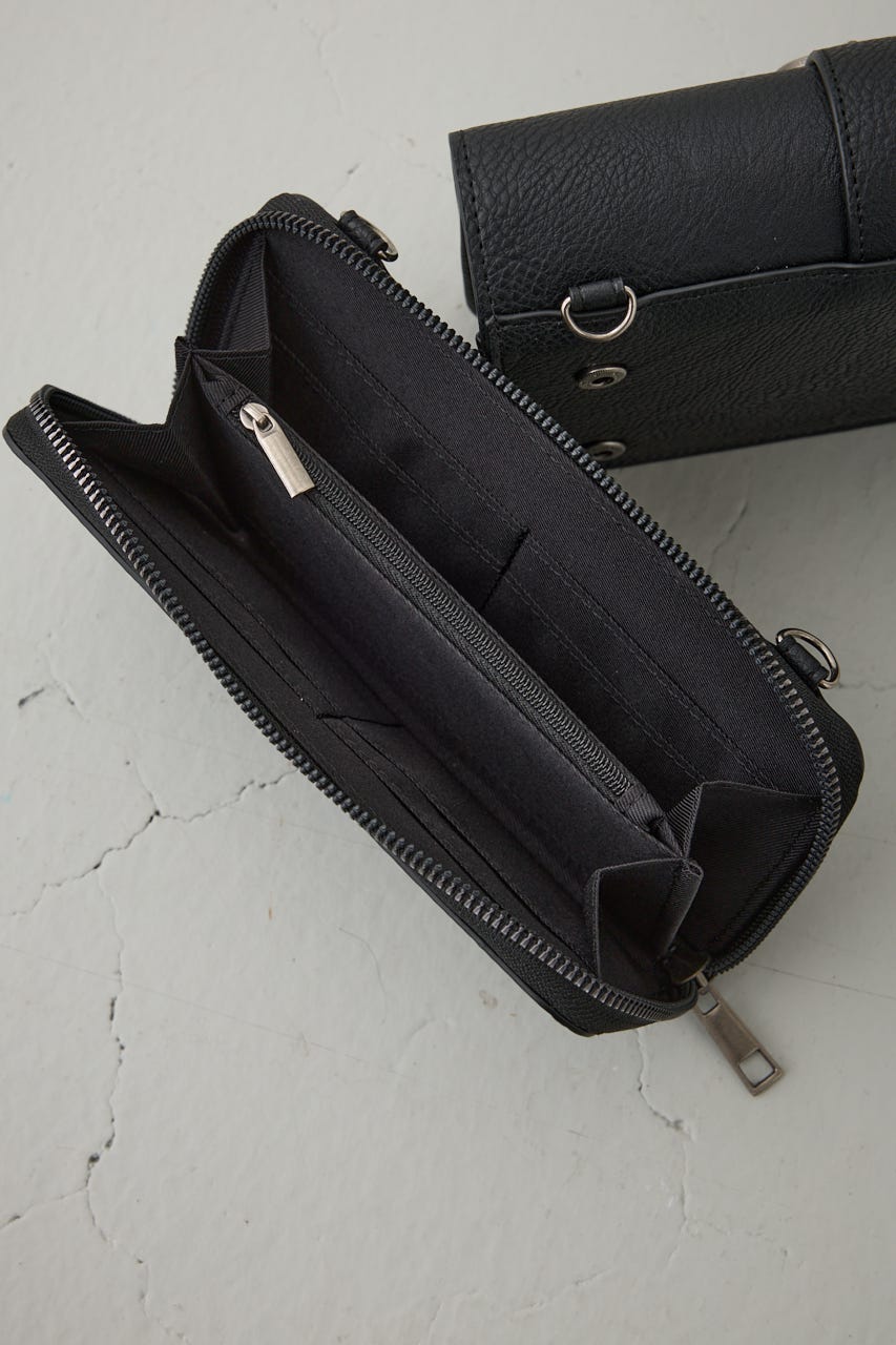 ウエスタンベルトウォレットバッグ BLK FREE